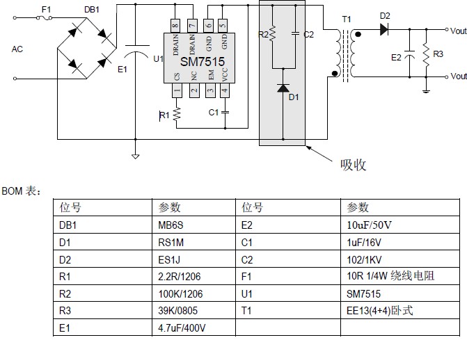 SM7515P_LED恒流原邊IC_LED驅(qū)動IC